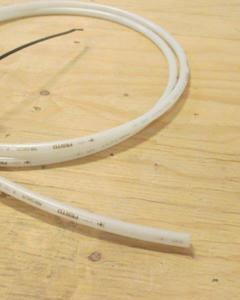 Air tube 12/10 PE natural coloured